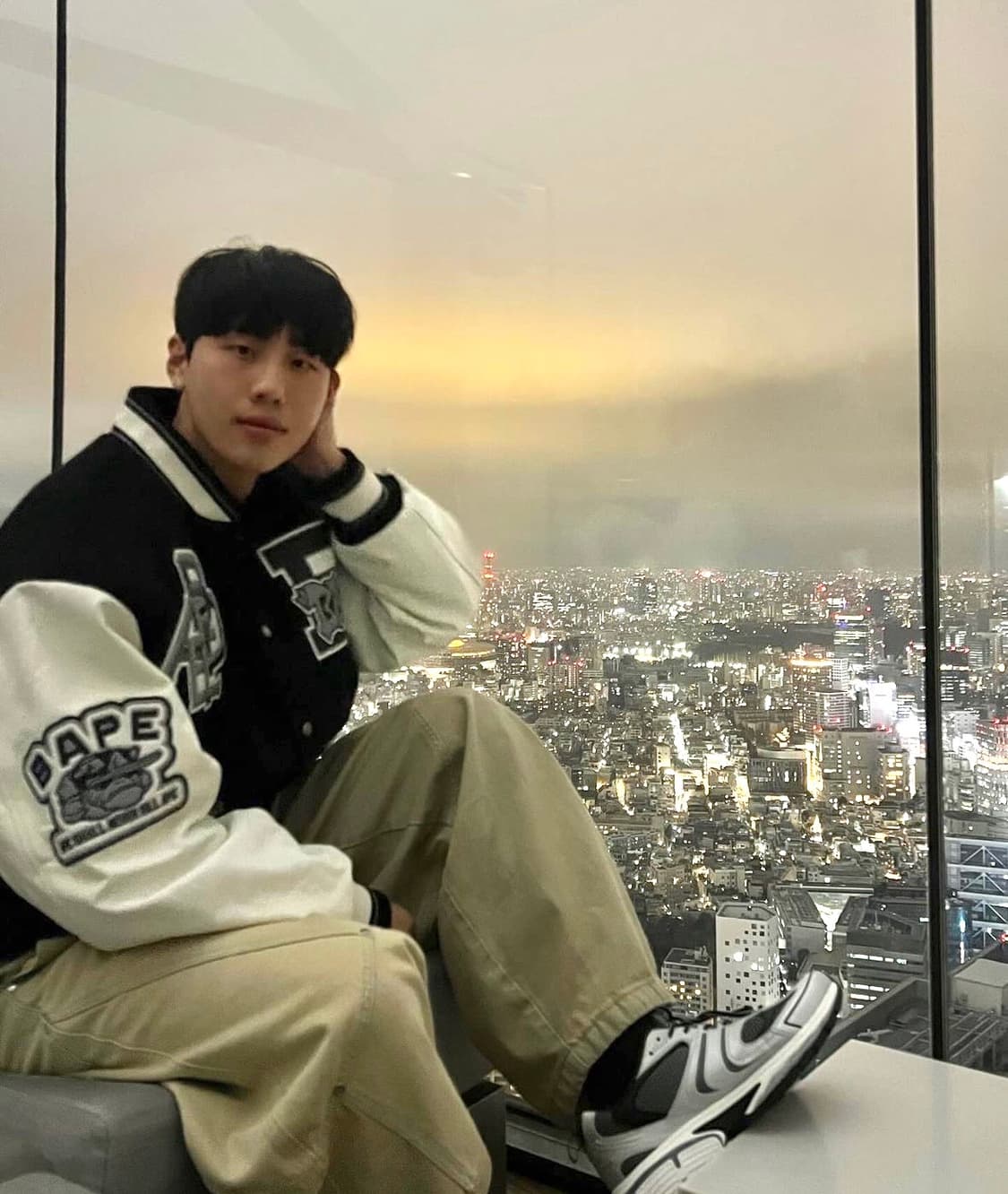 베이프 바시티 자켓 XL 상품이미지8