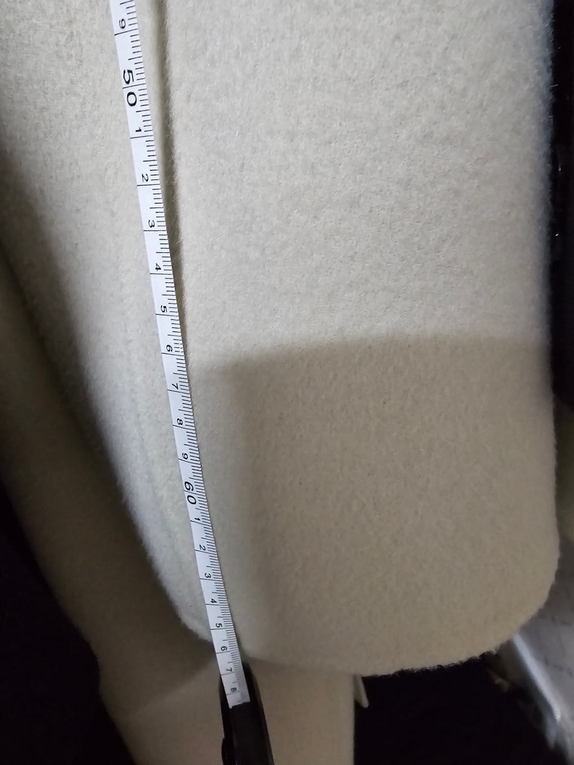 24fw 타임옴므 캐시미어 블랜드 싱글코트 105(에크루) 상품이미지4