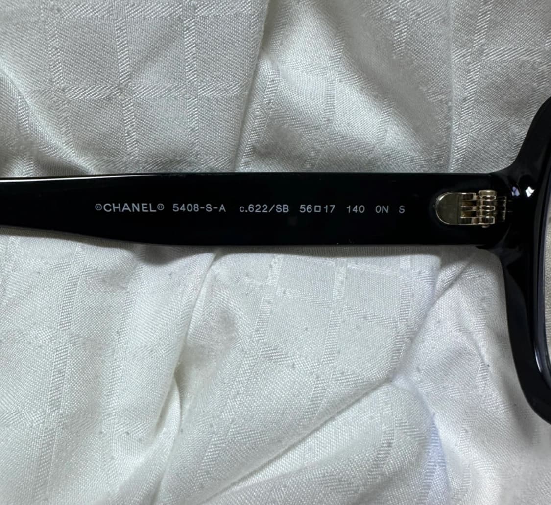 샤넬 스퀘어프레임 블루라이트차단 안경(새상품) 상품이미지6