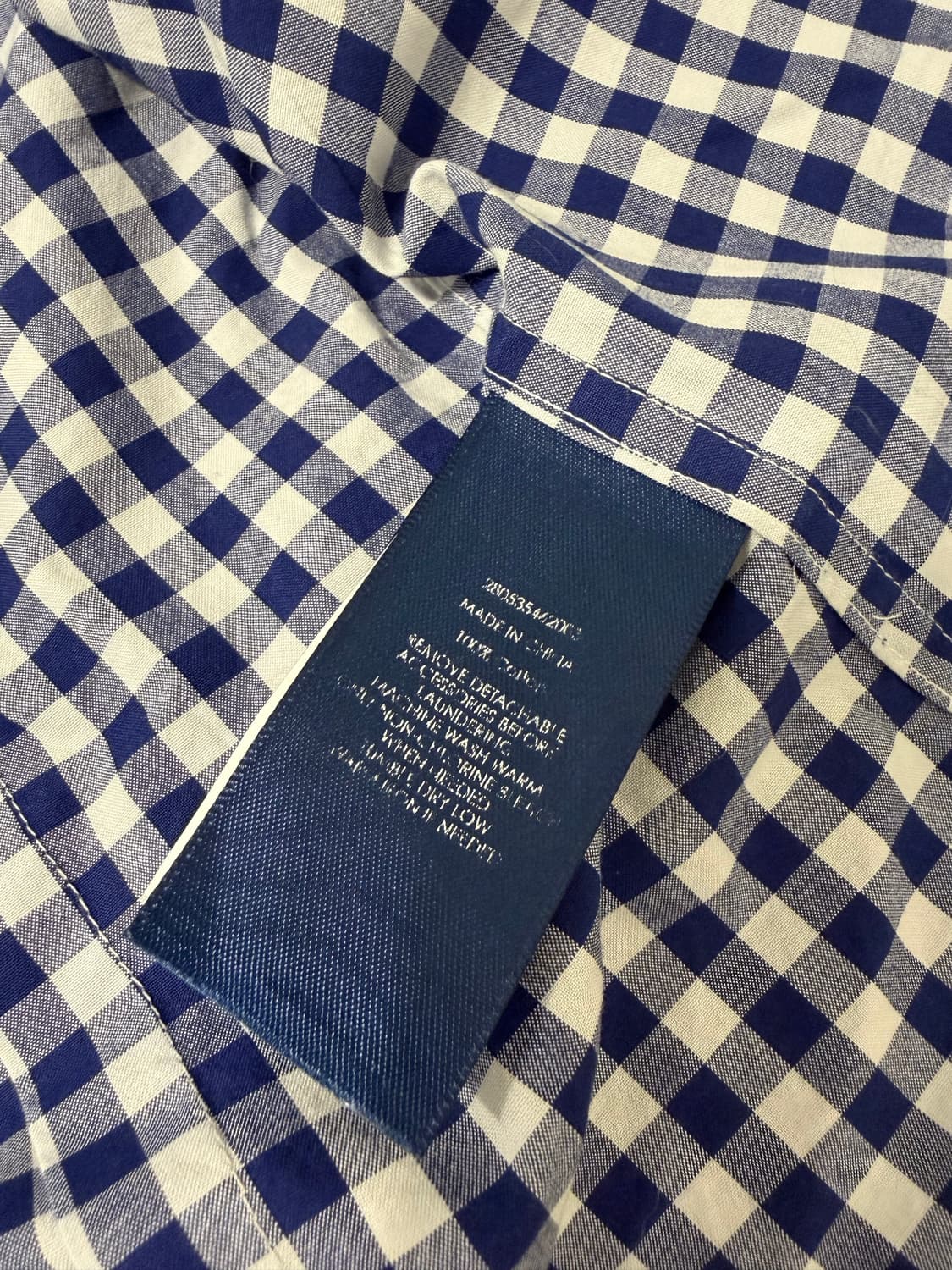 폴로 체크 셔츠 상품이미지4