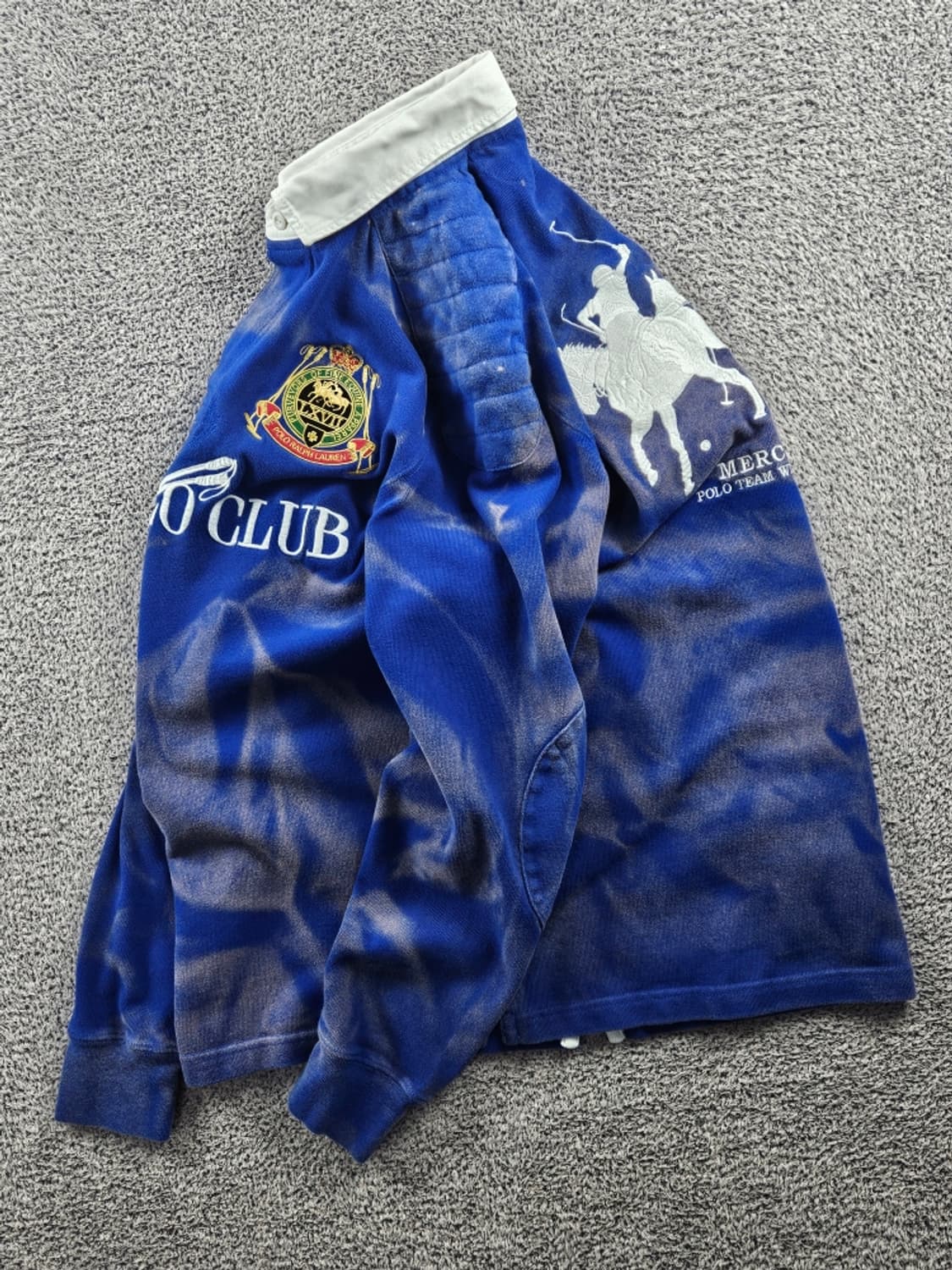 폴로랄프로렌 다잉 워시드 커스텀 럭비 티셔츠 ( L ) / 10995 상품이미지3