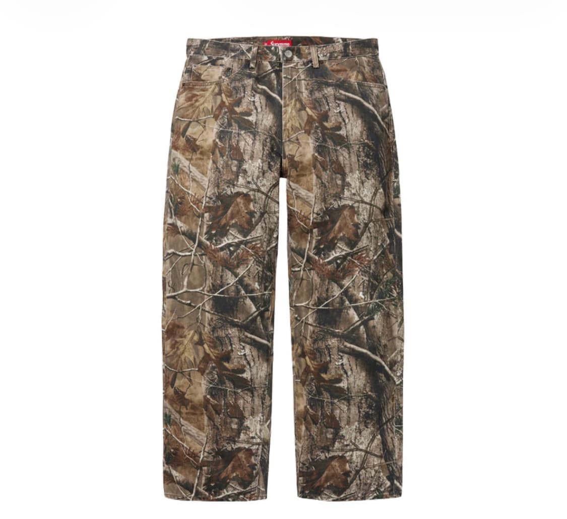 슈프림 25FW 리얼트리 배기 진 30사이즈 판매 상품이미지1