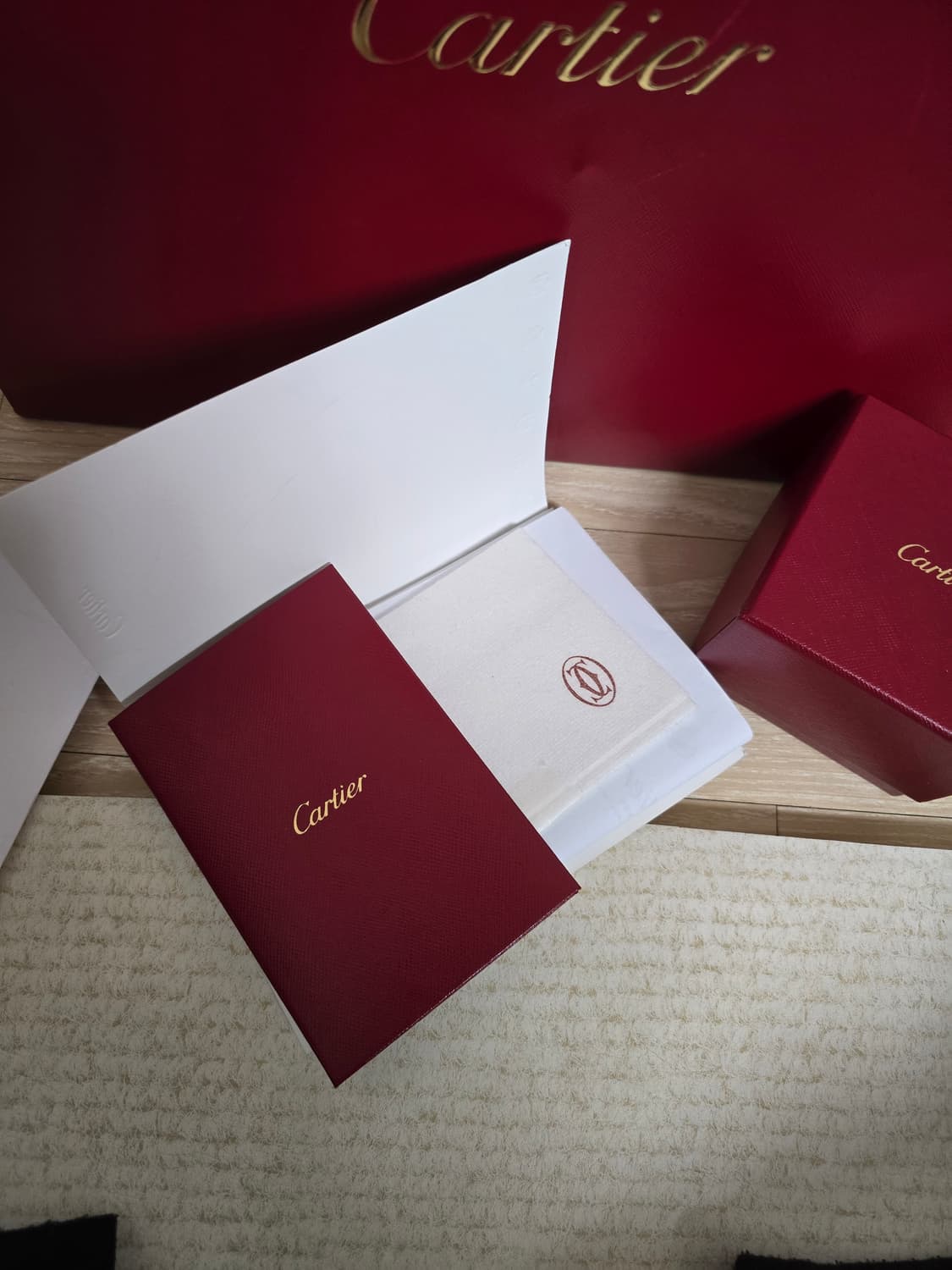 까르띠에 러브링 다이아 핑크골드 49호 새상품 상품이미지6