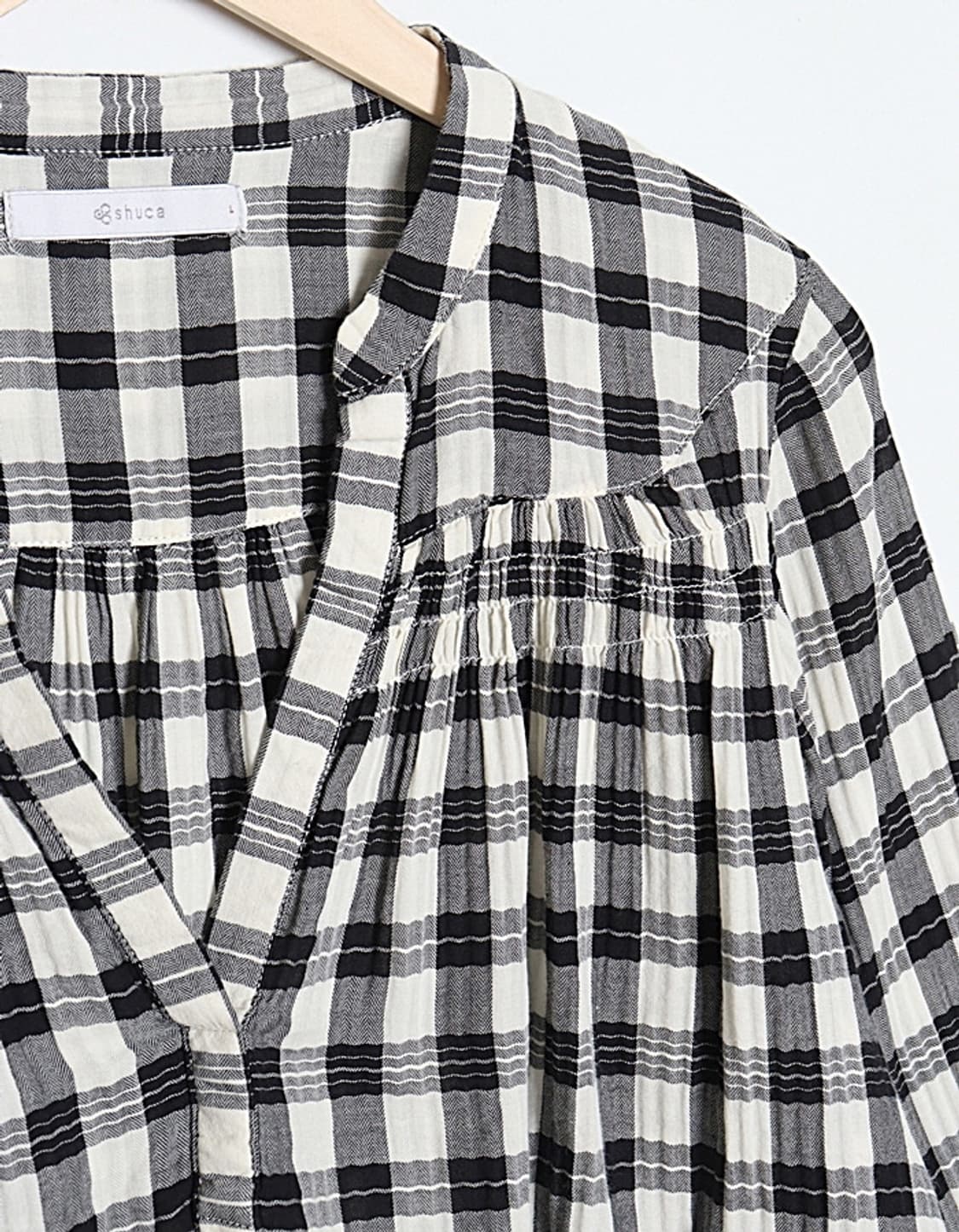 shuca Gauze Tunic Shirts 상품이미지3