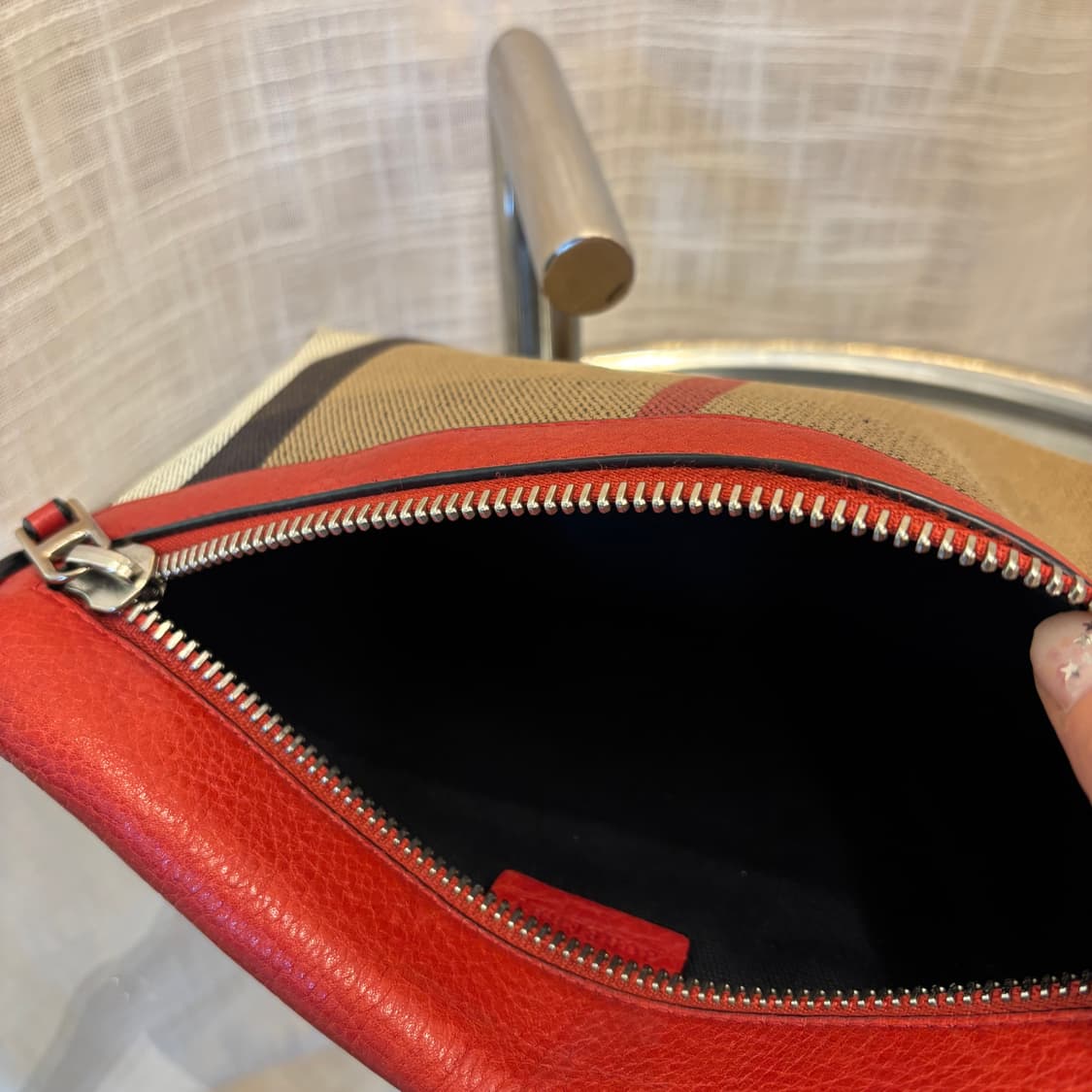 정품 버버리 캔버스 크로스백     상품이미지10