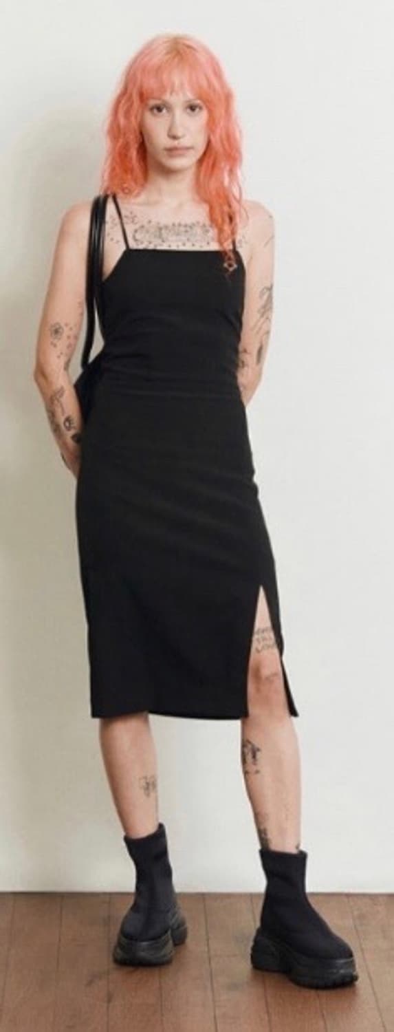 미스치프 bustier dress 검정  상품이미지2