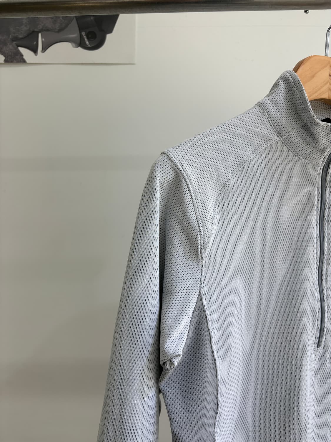 MONTBELL 하프집업 티셔츠 상품이미지3