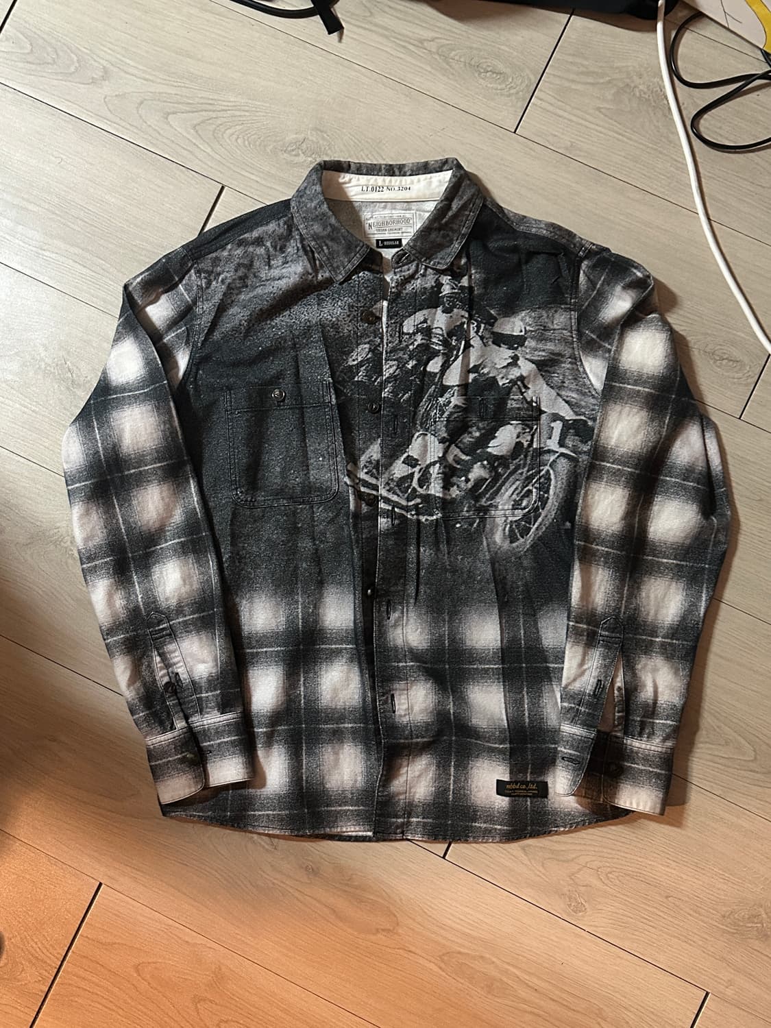 네이버후드 라이더 플란넬셔츠 상품이미지1