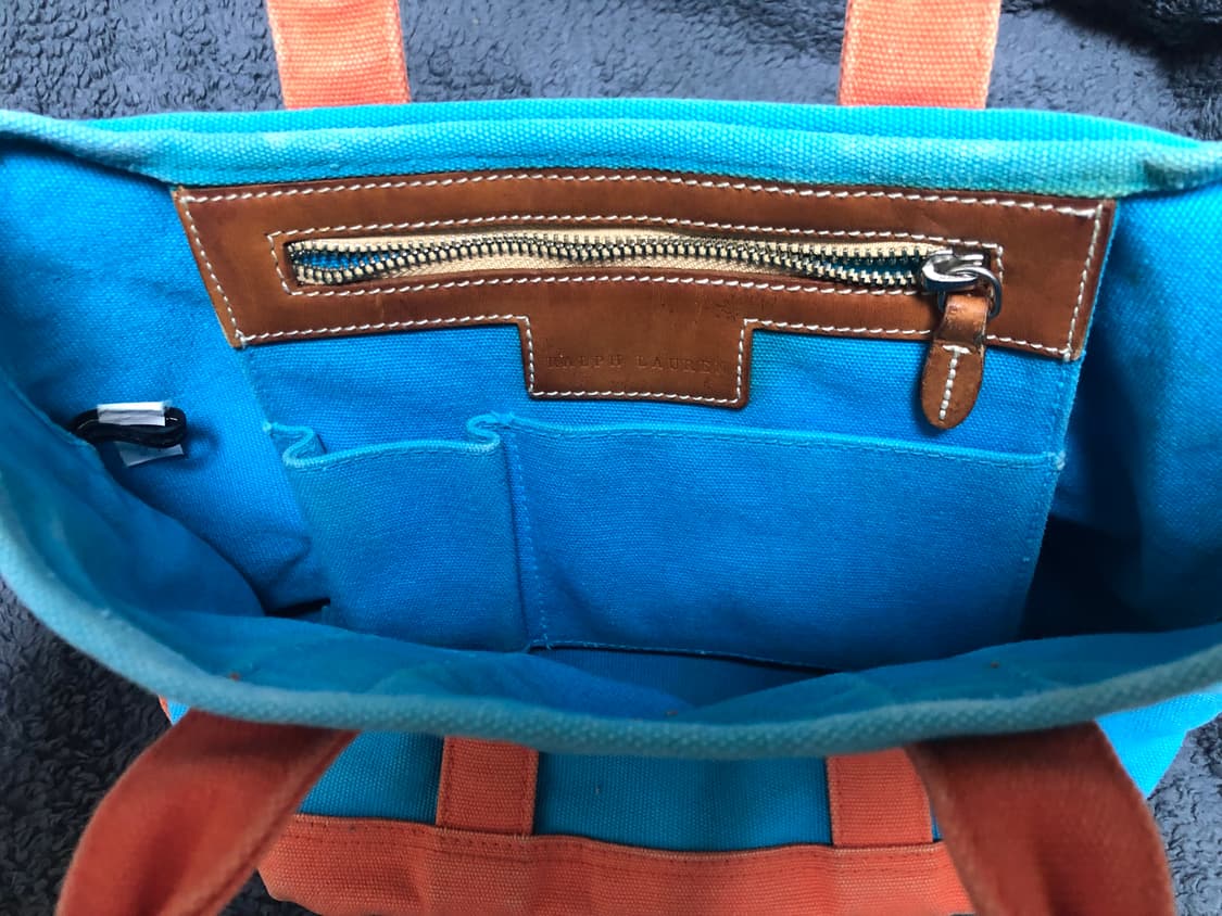 폴로 랄프로렌 빈티지 토트백 상품이미지3