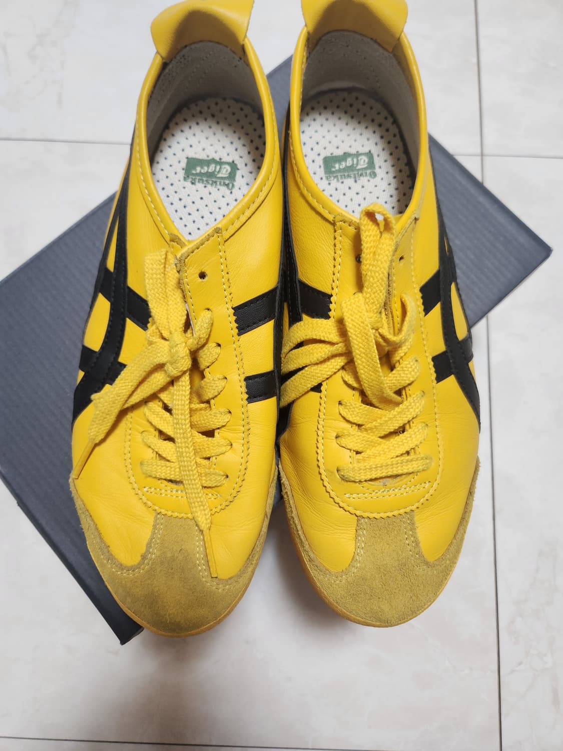 오니츠카타이거 멕시코66 옐로우 블랙 265사이즈  상품이미지2