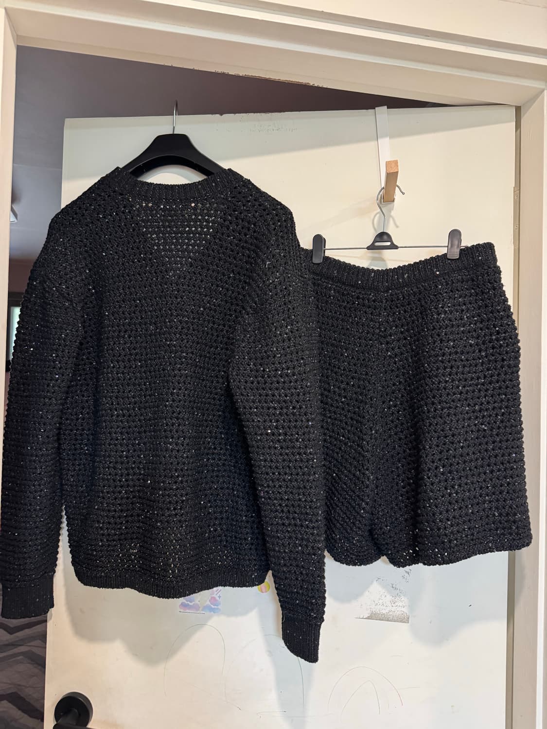 ORR 오르 스팽글 크로쉐 셋업 상품이미지9