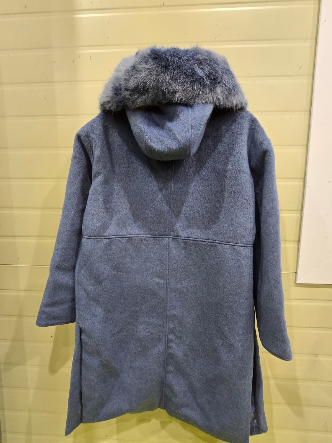 Zhimo 퍼 후드 롱 코트 XL  상품이미지5