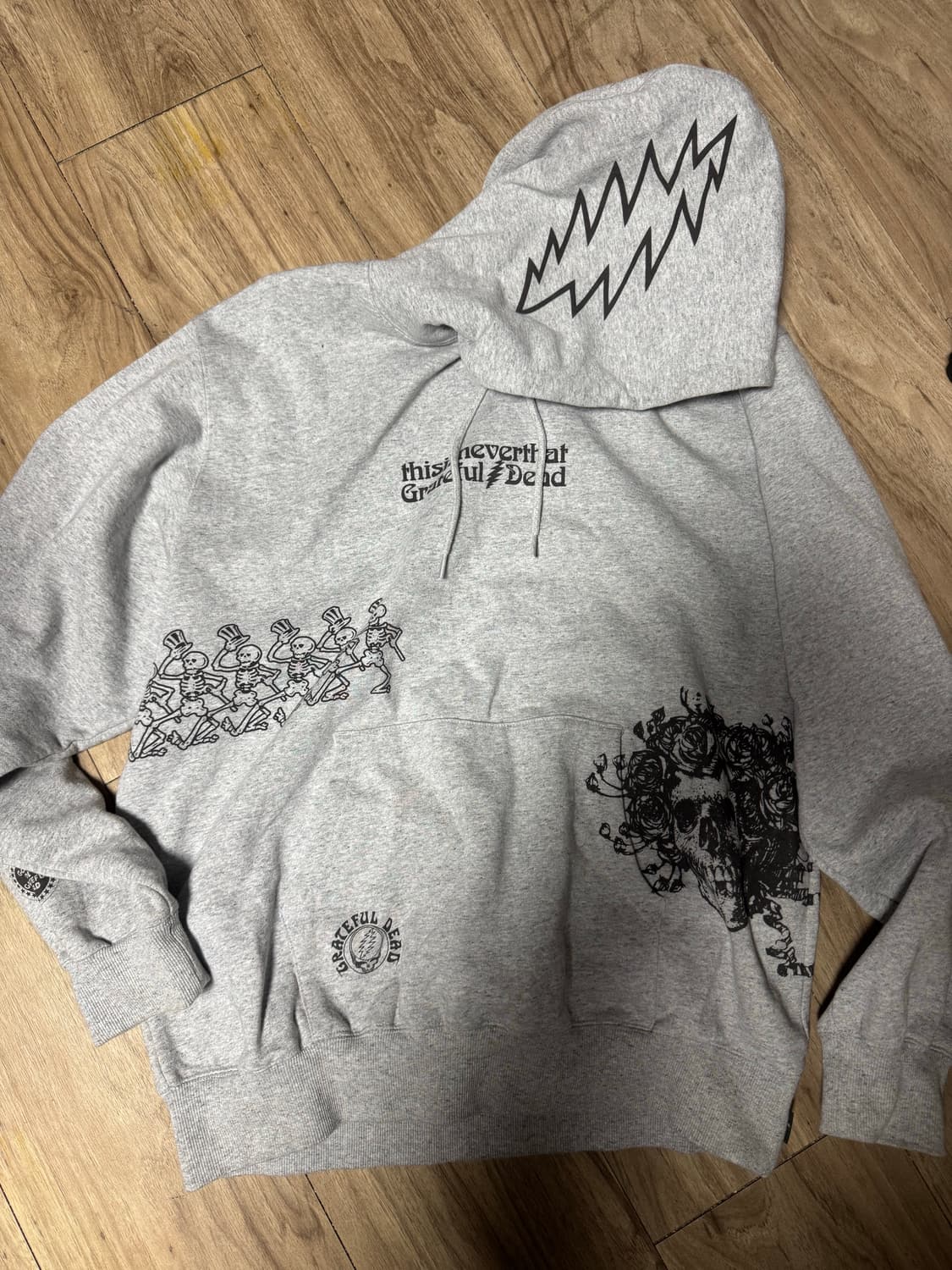 디네댓 그레이트풀데드 후디 XL 상품이미지1