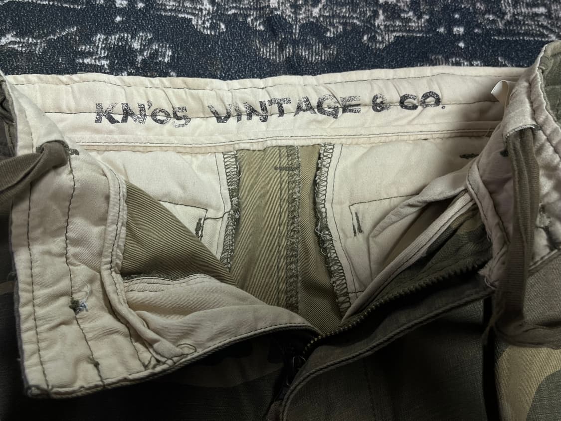 USA 90‘s 카모 올드스쿨 와이드팬츠 34 상품이미지3