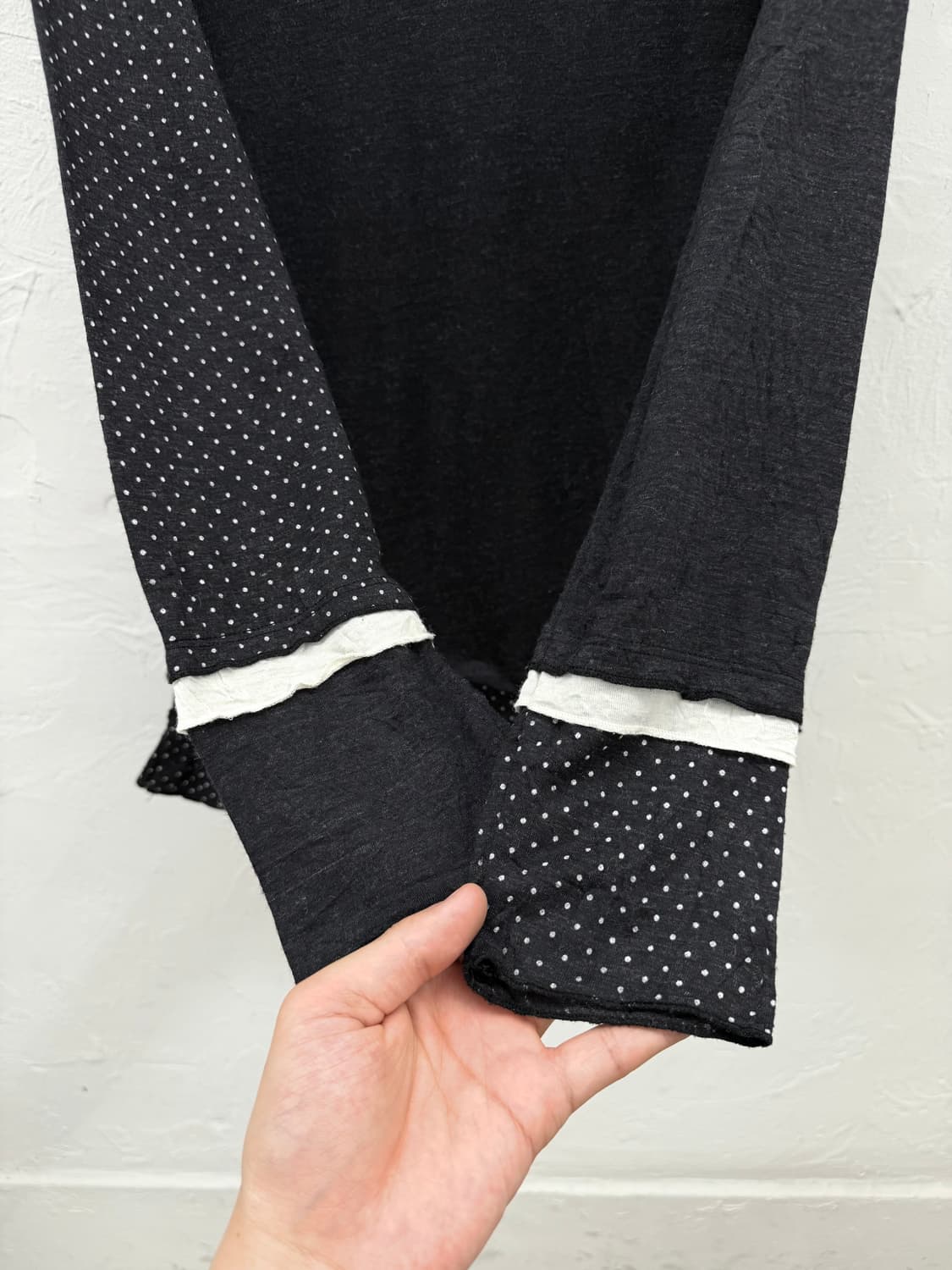 cantwo 레이어드 도트 롱슬리브 상품이미지6