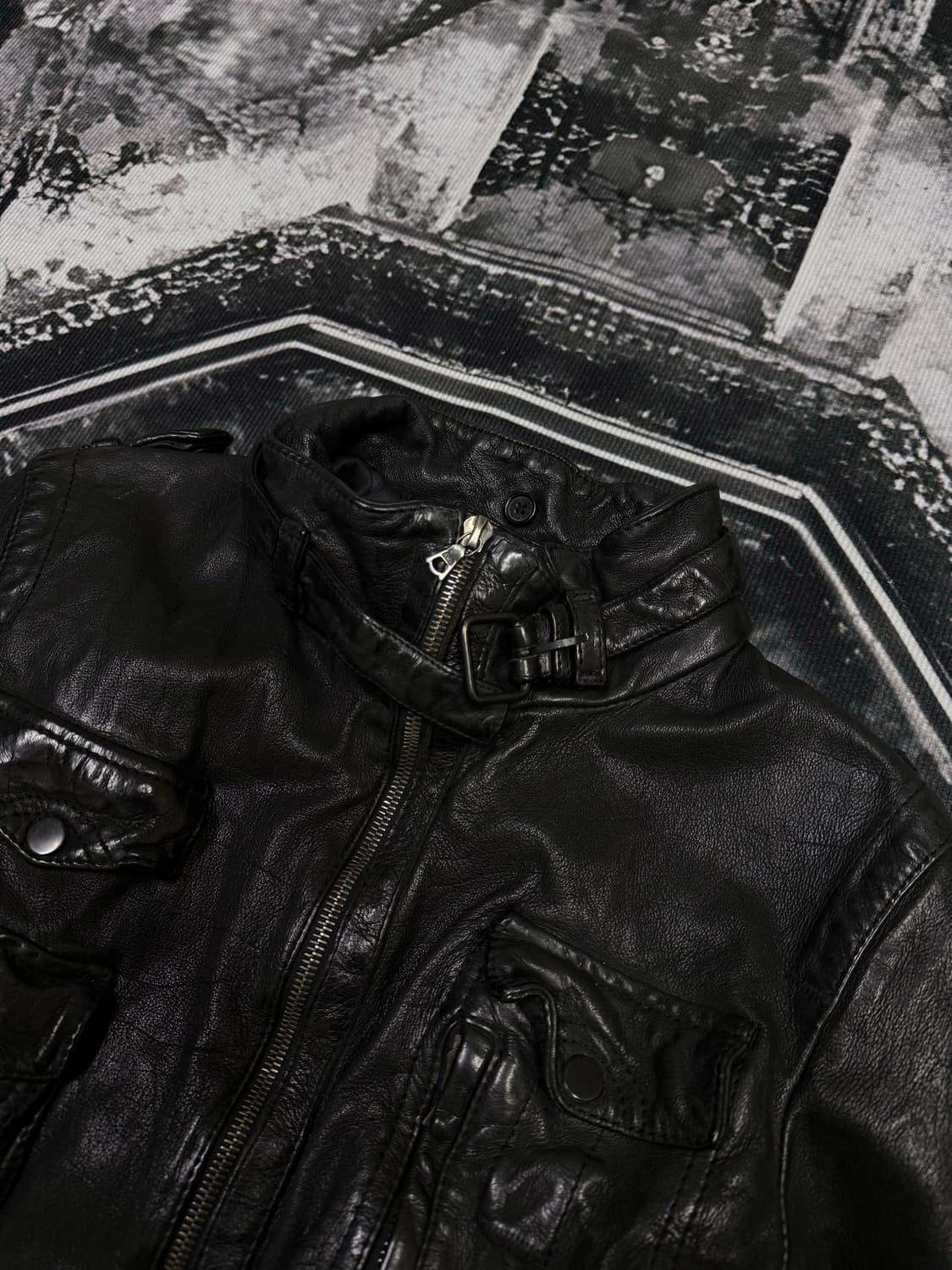 Neil barrett Buffalo Leather jacket 상품이미지4