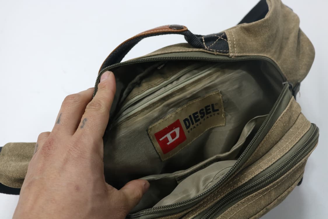 디젤(Diesel) 빈티지 캔버스 웨이스트백 (스페어 파츠 라인) 상품이미지6