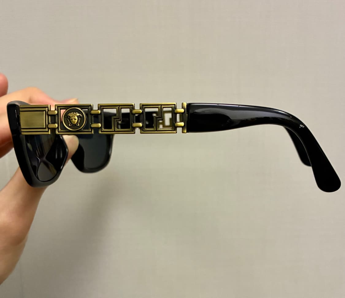 90s VERSACE 지아니 베르사체 스퀘어 빈티지 선글라스 상품이미지4