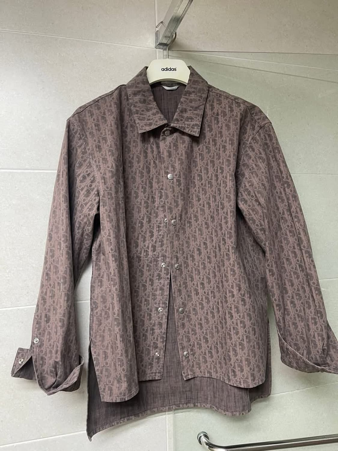 [48] 디올 오블리크 카스리 데님셔츠 오버자켓 상품이미지1