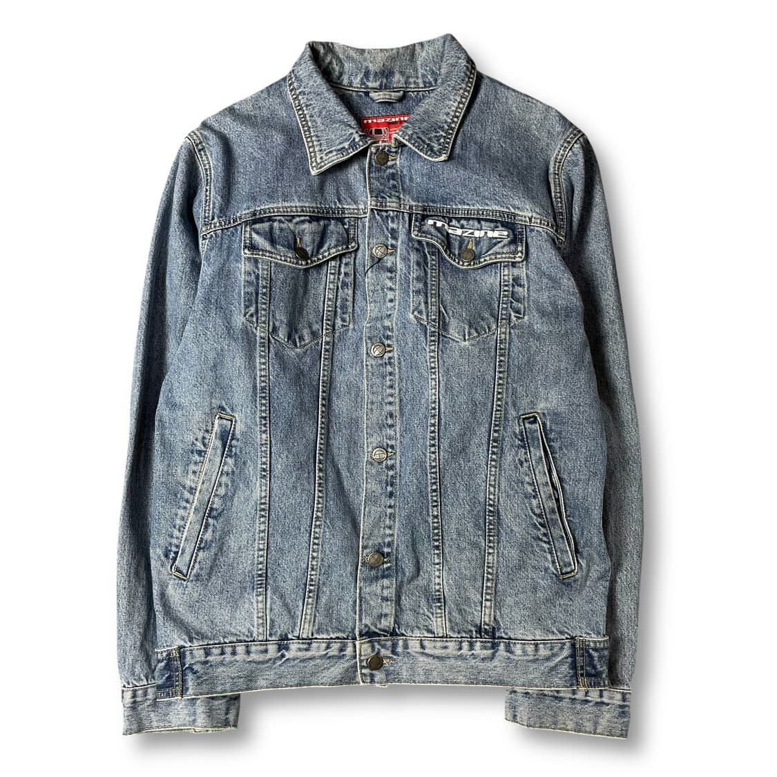 MAZINE 연청 투포켓 데님 자켓 상품이미지1