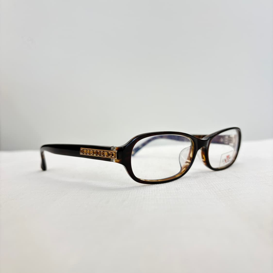 VENETIAN 브라운 스퀘어 빈티지 뿔테 상품이미지3