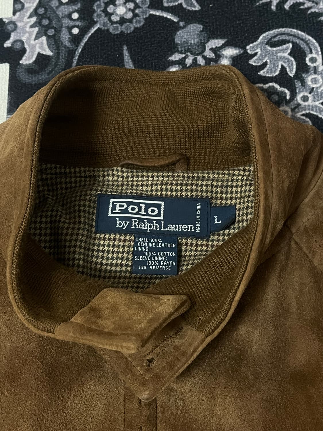 00's 폴로 스웨이드 해린턴 자켓 상품이미지2