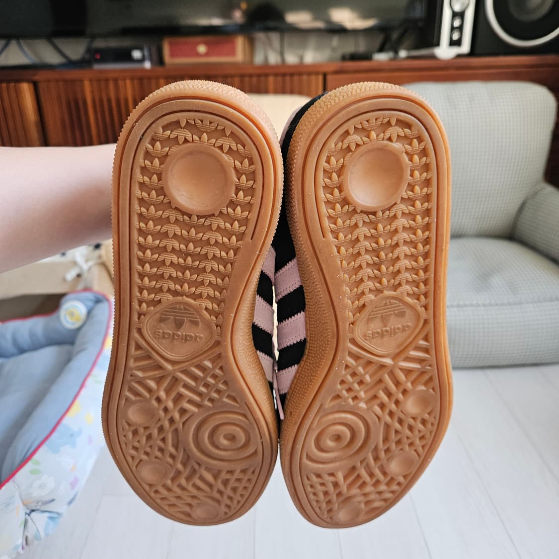 아디다스 스페지알 블랙핑크 운동화250 상품이미지4