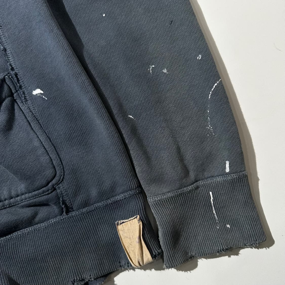 폴로 랄프로렌 디스트로이드 페인팅 투웨이 후드집업 상품이미지7