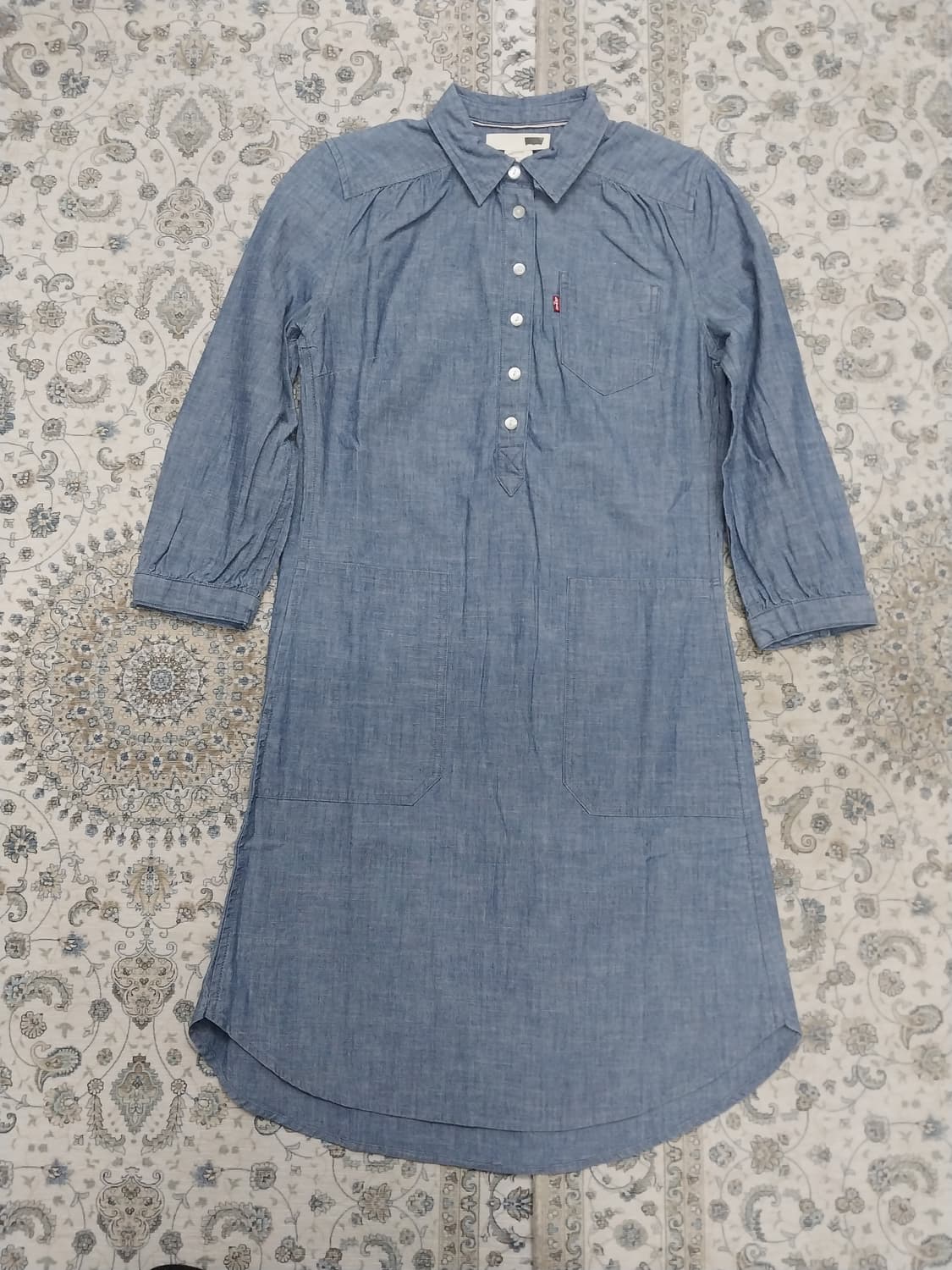 리바이스 데님 셔츠 원피스 XS 상품이미지1