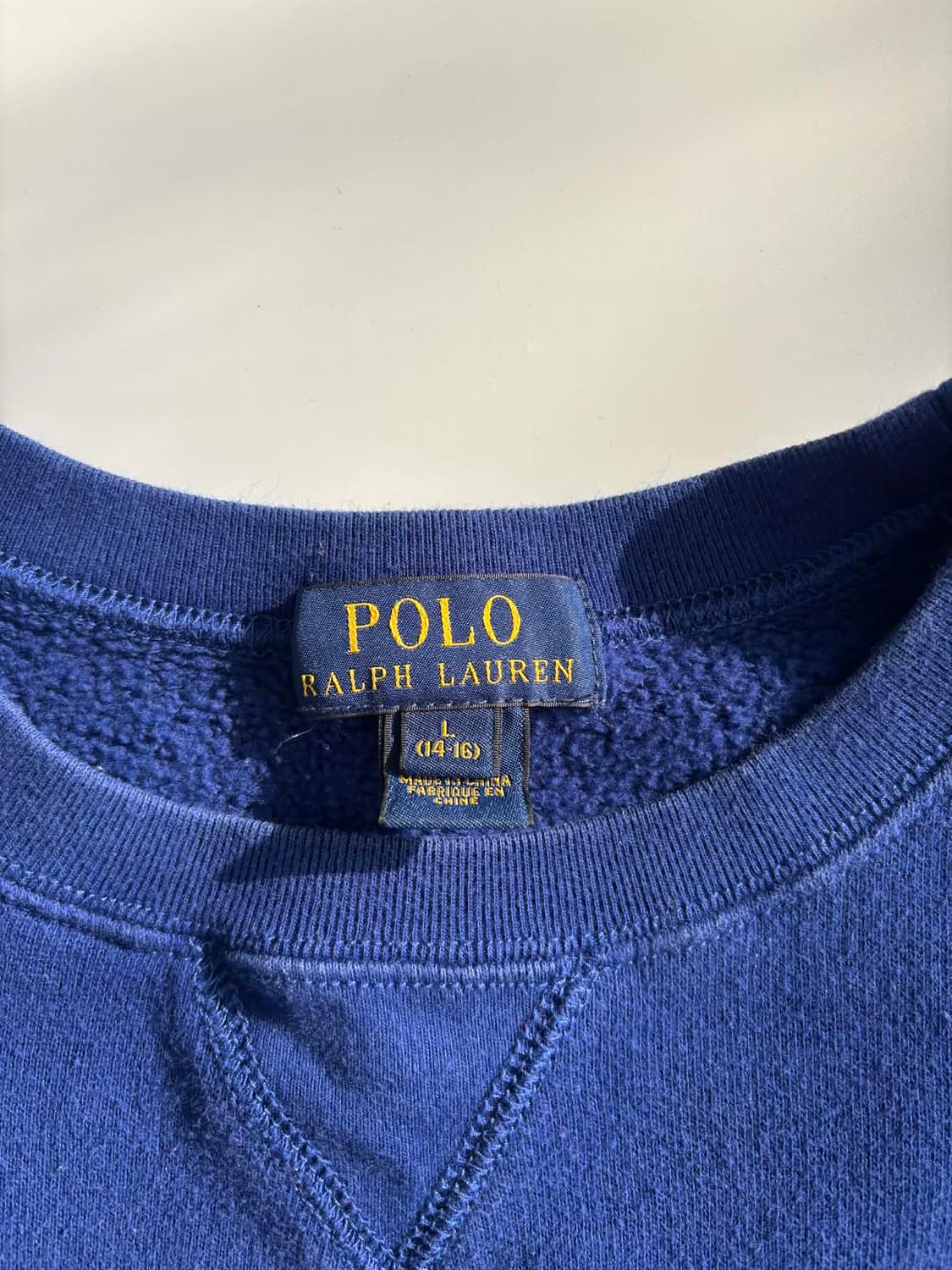 폴로 랄프로렌 아치로고 NY 프린팅 스웨트셔츠 맨투맨(L) 상품이미지4