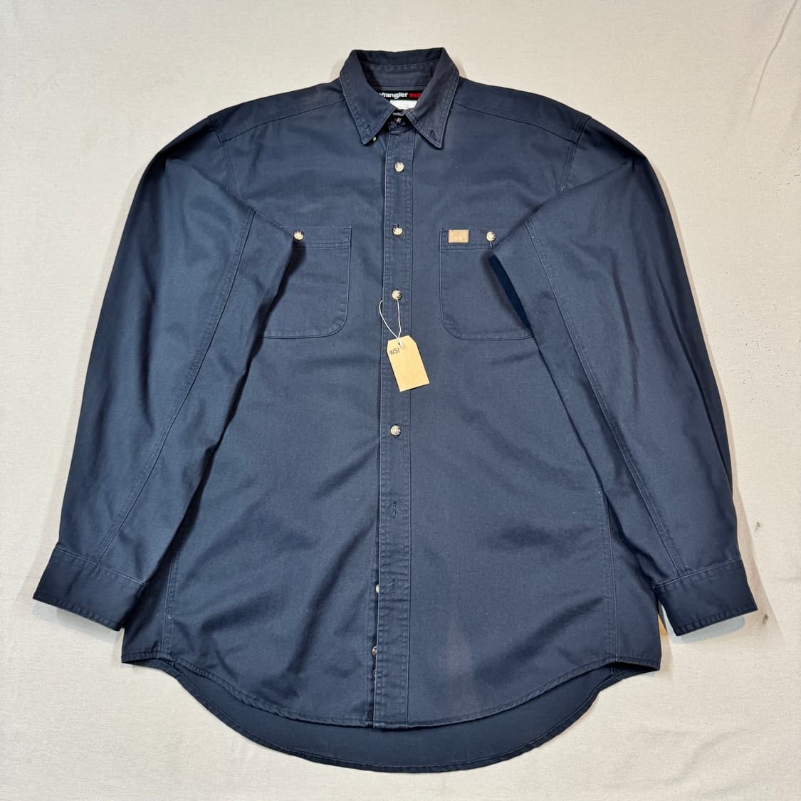 L) Wrangler 랭글러 투포켓 워크웨어 코튼 셔츠 W51 상품이미지1