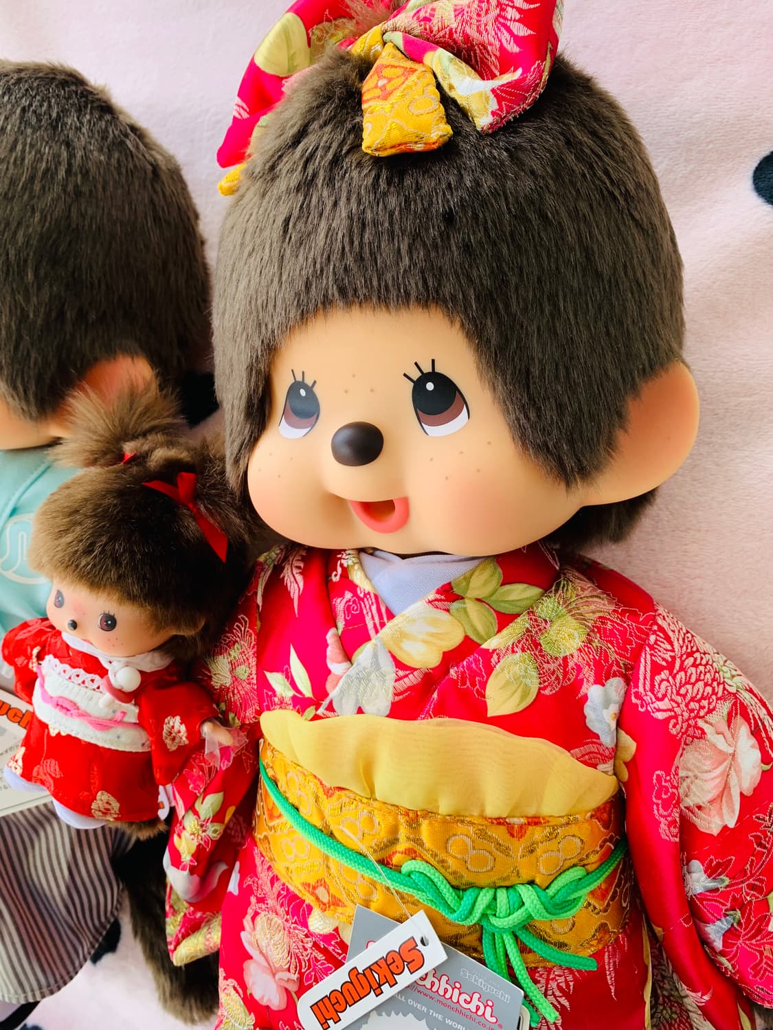 🎎고전 2종세트 몬치치L 기모노 남녀 상품이미지5