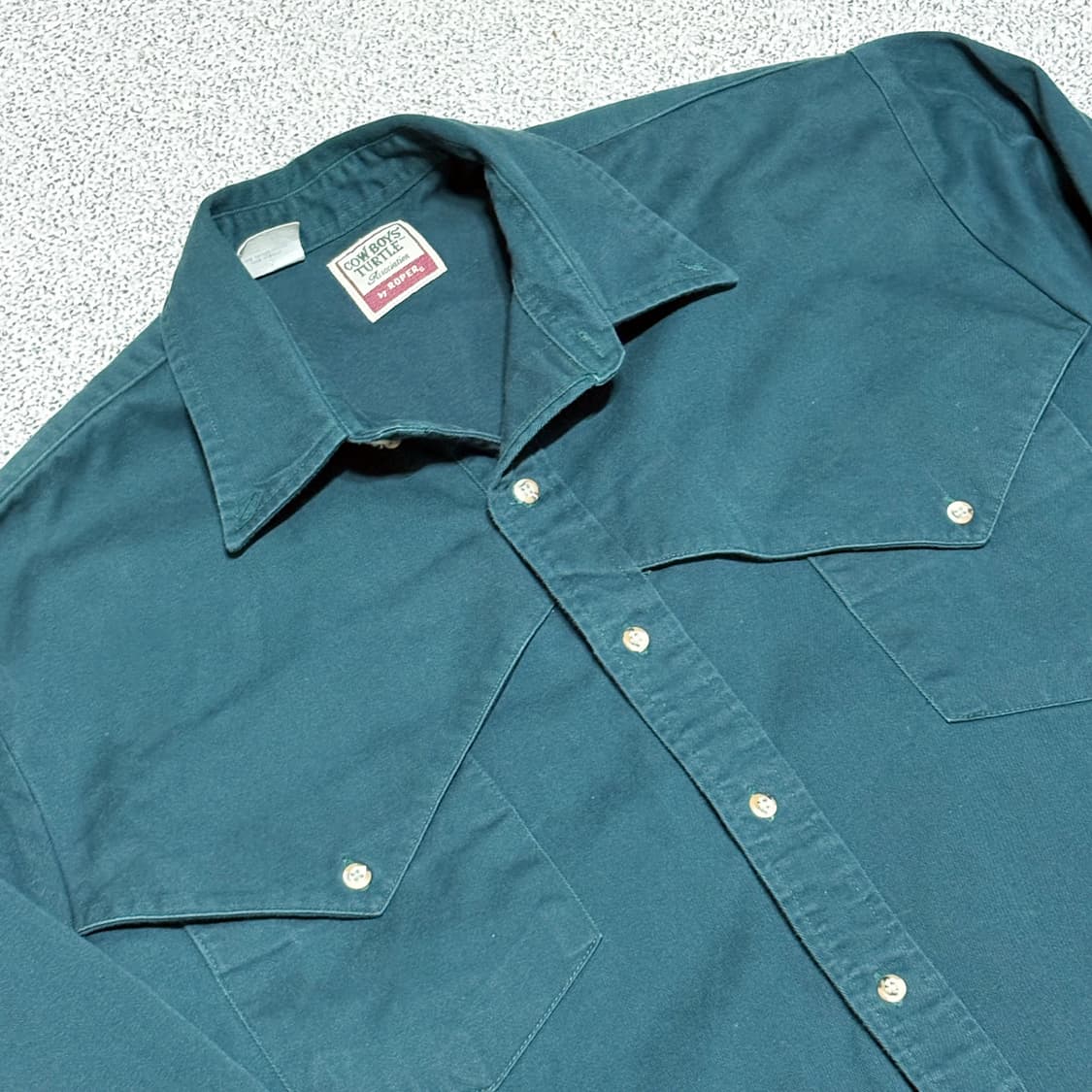 90s 빈티지 W.Roper 웨스턴 셔츠형 자켓 상품이미지2