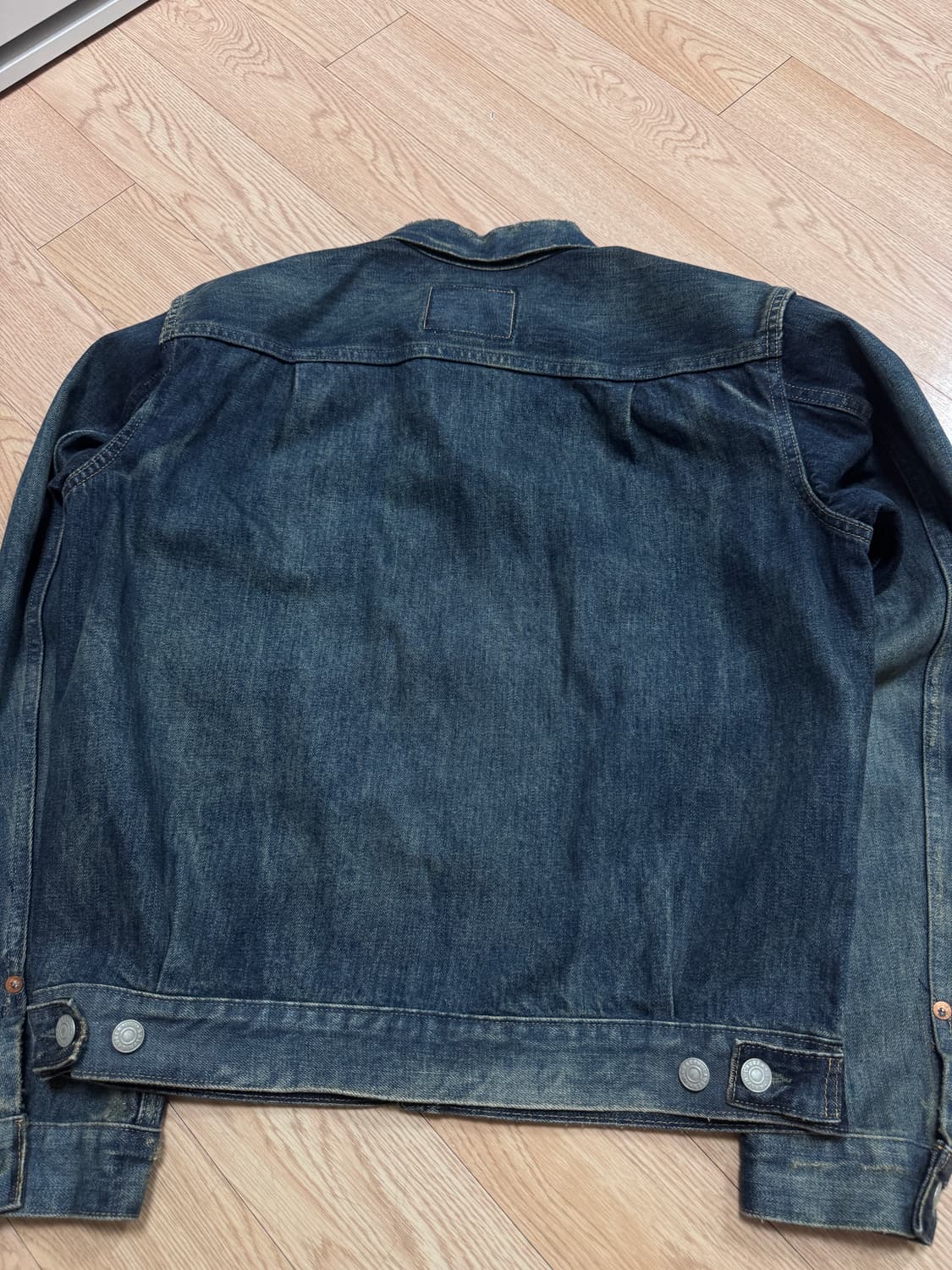 RRL 더블알엘 웨스트뷰 2세대 데님 트러커 자켓 S 상품이미지4