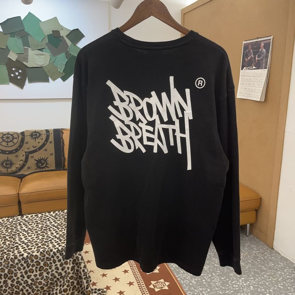 브라운브레스 스트릿 빈티지 빅로고 롱슬리브 L C08909 상품이미지4