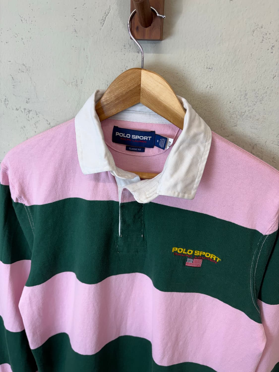 폴로랄프로렌 폴로스포츠 큐알 인증 단가라 럭비티 상품이미지5