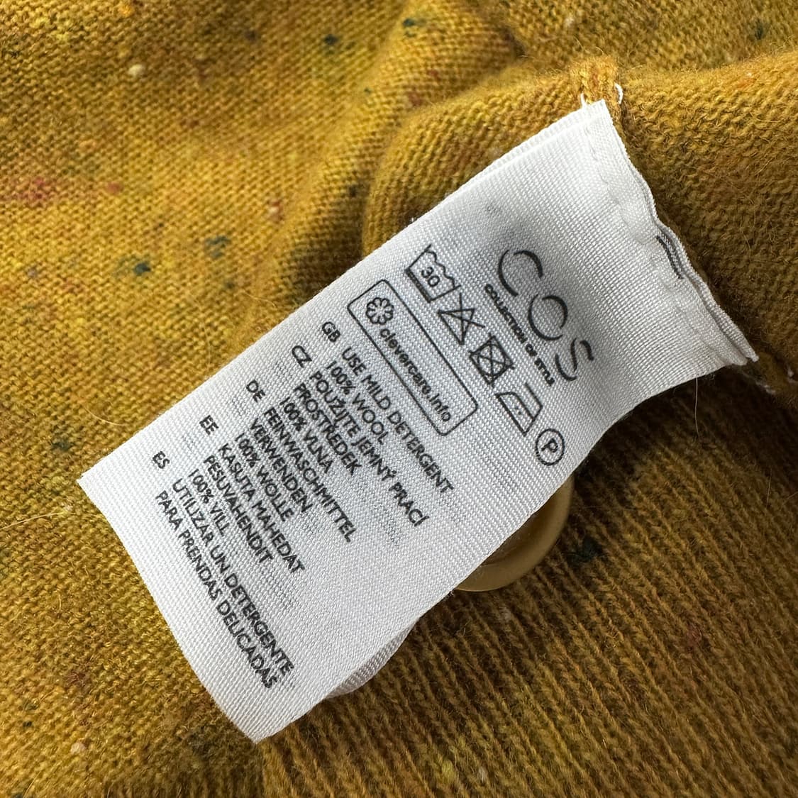 코스 COS 포켓 울 니트 가디건 상품이미지3