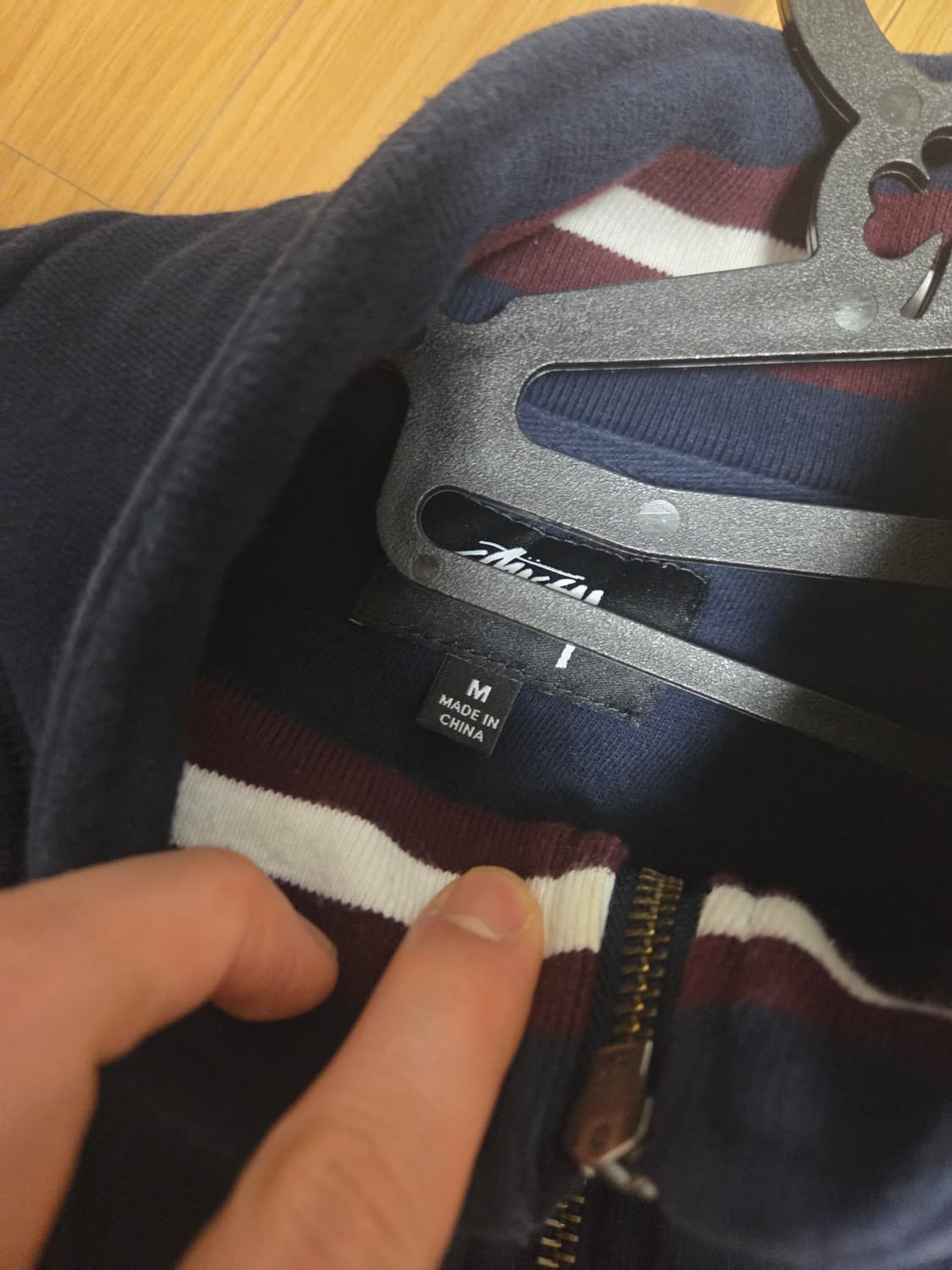 스투시 하프집업 m(100) 상품이미지2