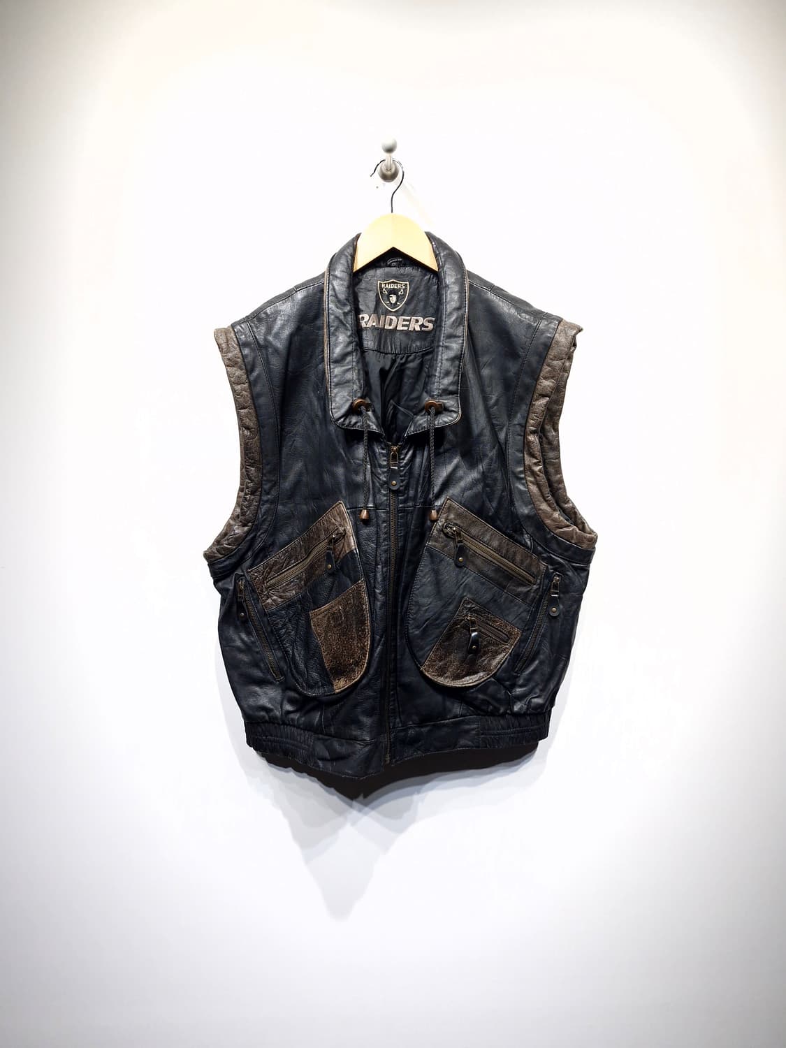 레이더스 RAIDERS 카우하이드 베스트_2XL 상품이미지1