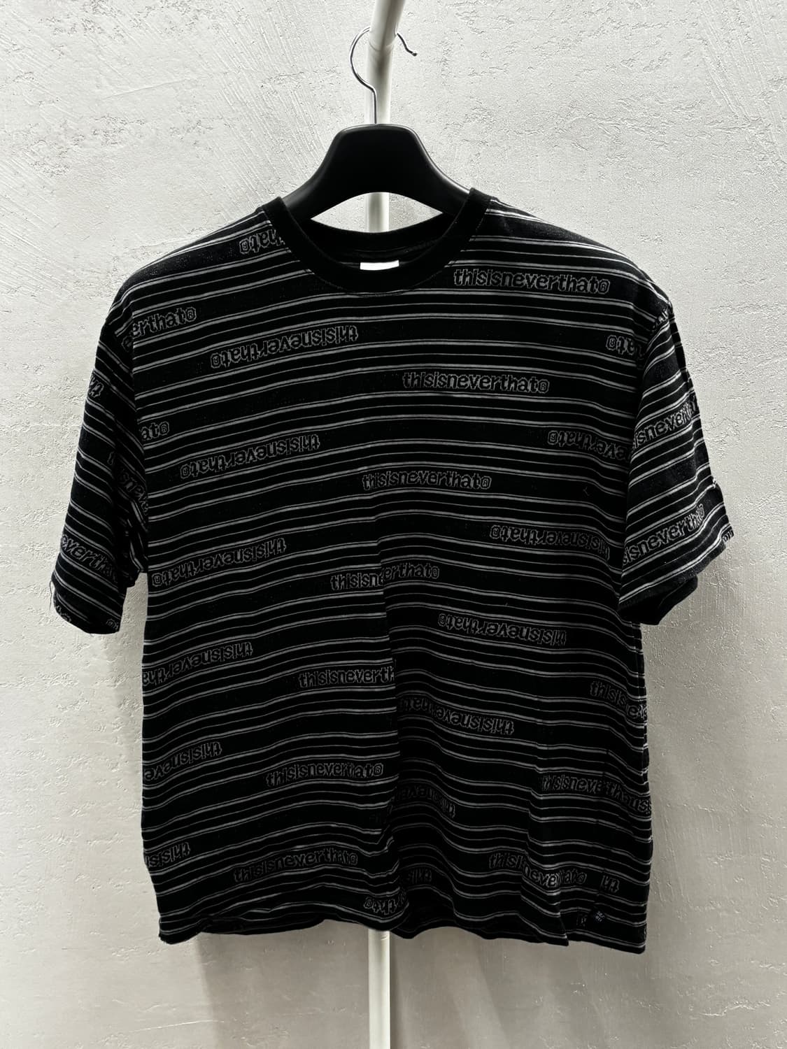 디스이즈네버댓 스트라이프 반팔 티셔츠 M 상품이미지2