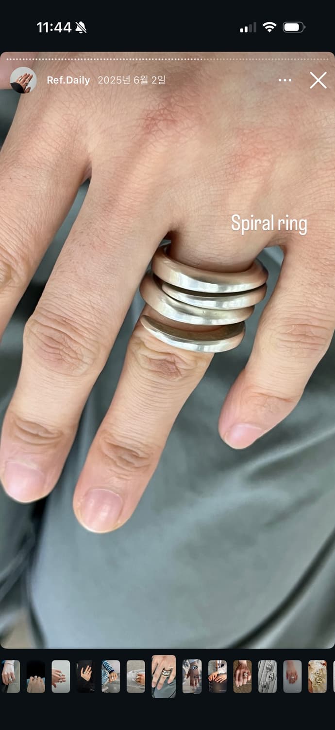 spiral ring  상품이미지1
