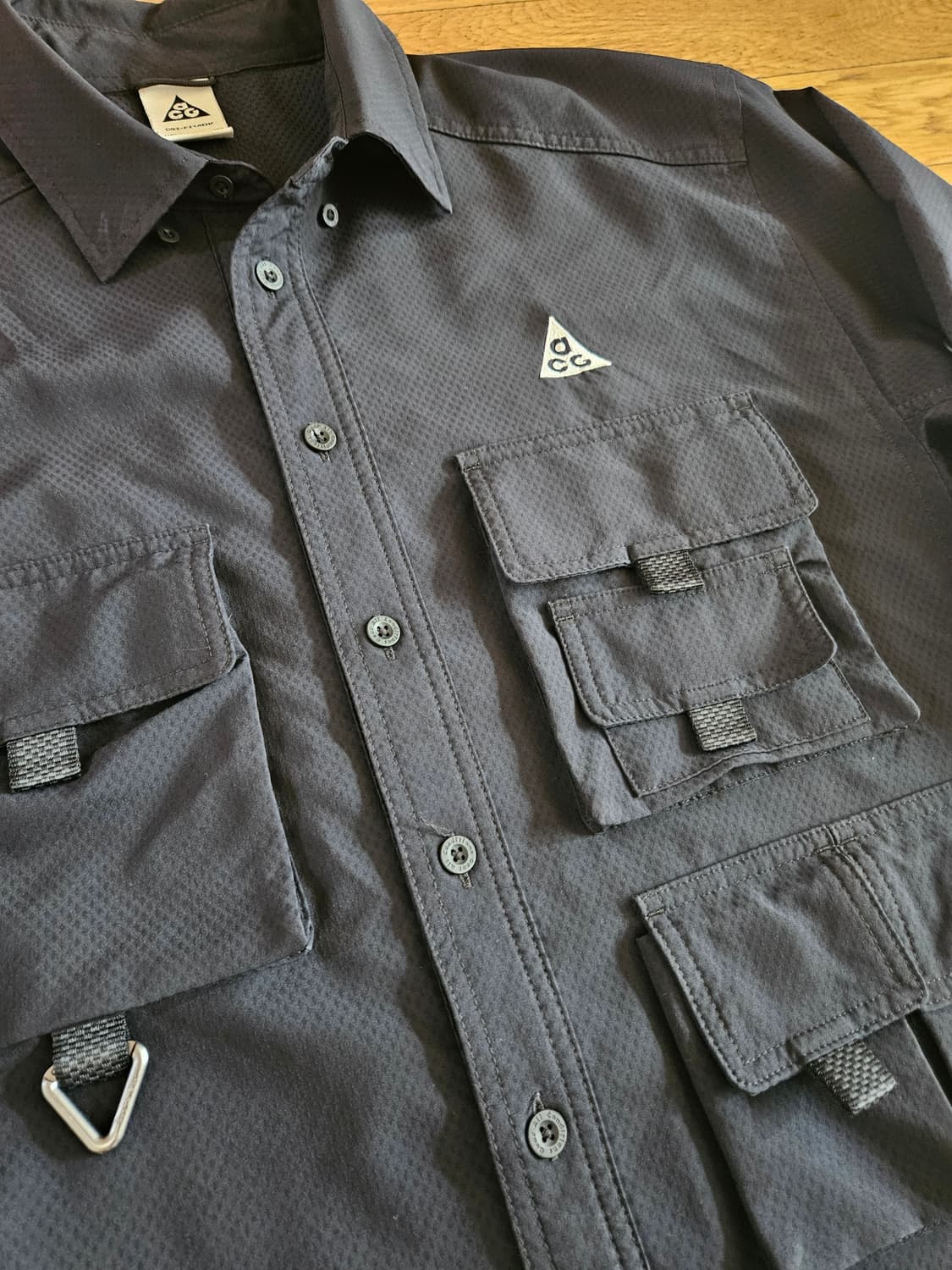 나이키 ACG 드라이핏 UV 디베스테이션 트레일 셔츠 블랙 xxl 상품이미지2