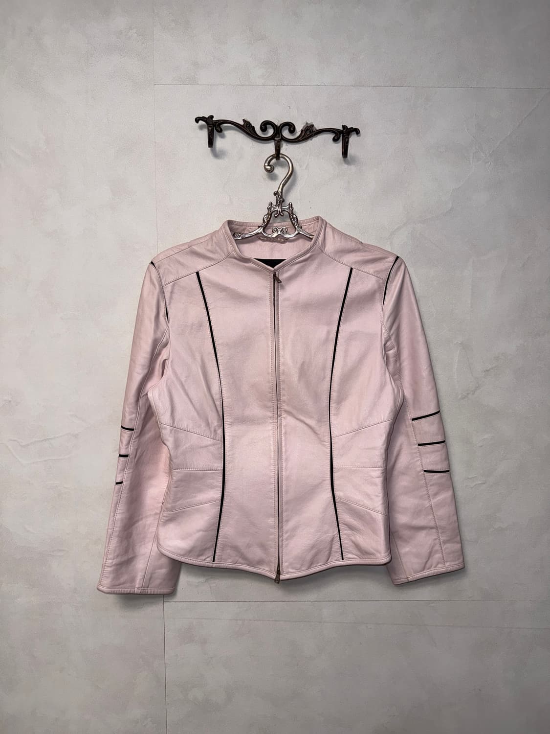 Marc Cain baby pink real leather setup 상품이미지4