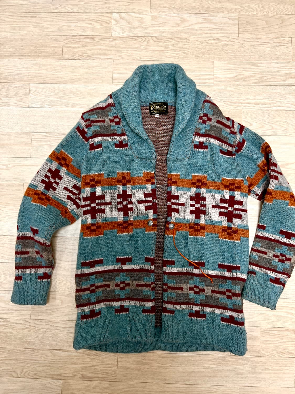 Good OL & Co 네이티브 니트 자켓 RRL 나바호 상품이미지1