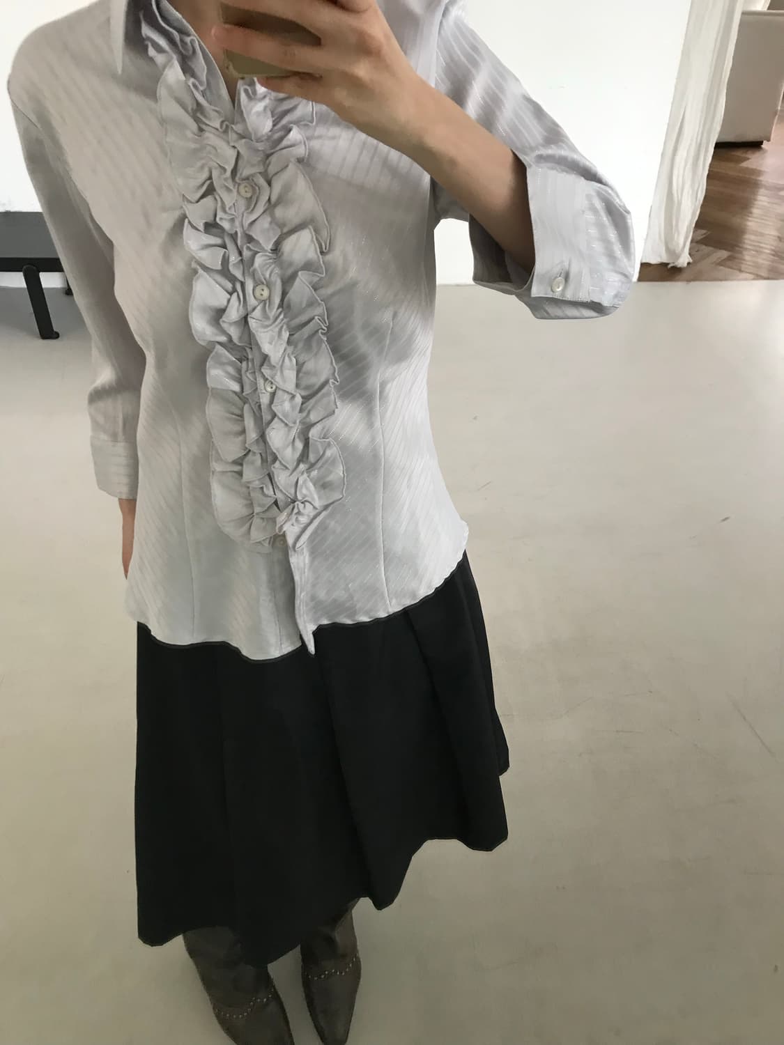 vintage stripe pattern shirts 상품이미지6