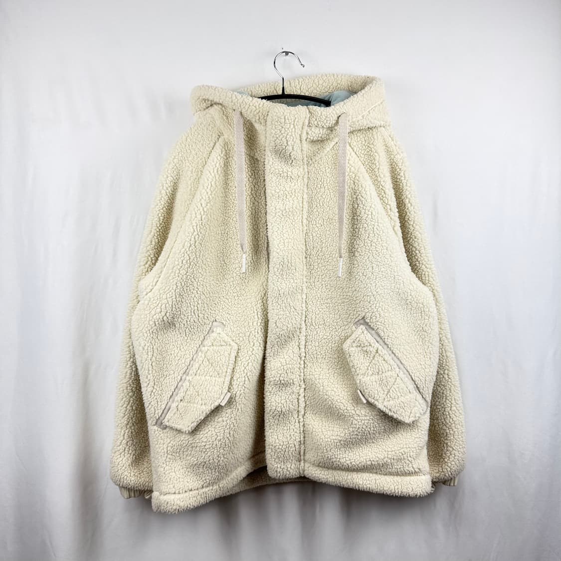 (100) 블랙야크 마카롱 셰르파 플리스 자켓 아이보리 상품이미지2