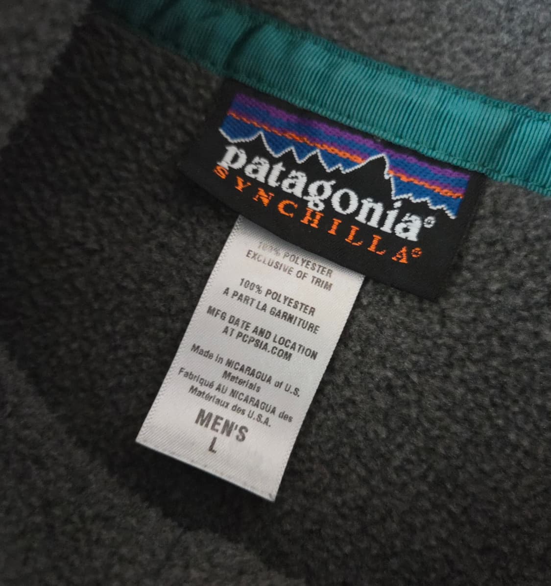 (L)파타고니아 신칠라 그레이  상품이미지4