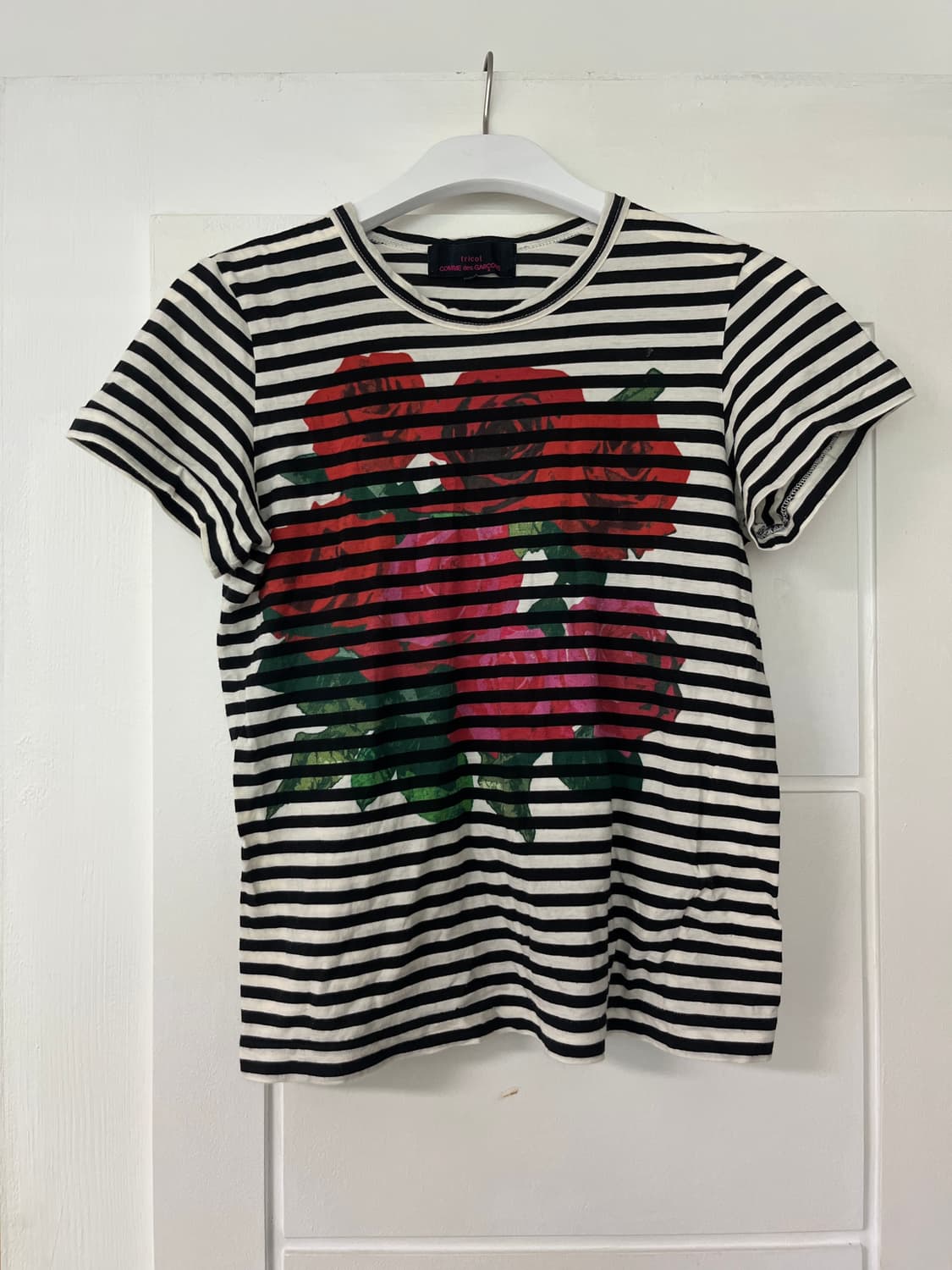 꼼데가르송 트리콧 티셔츠 상품이미지1