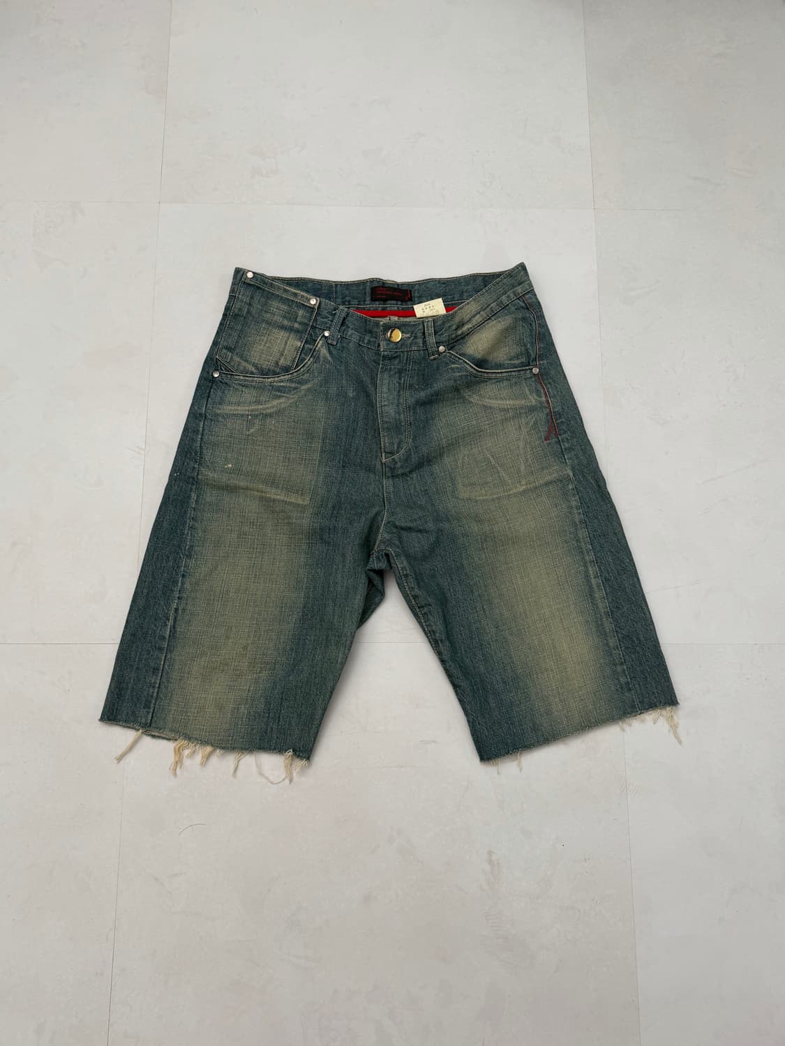 리바이스 엔지니어드 옐로우 워싱 하프팬츠 상품이미지5