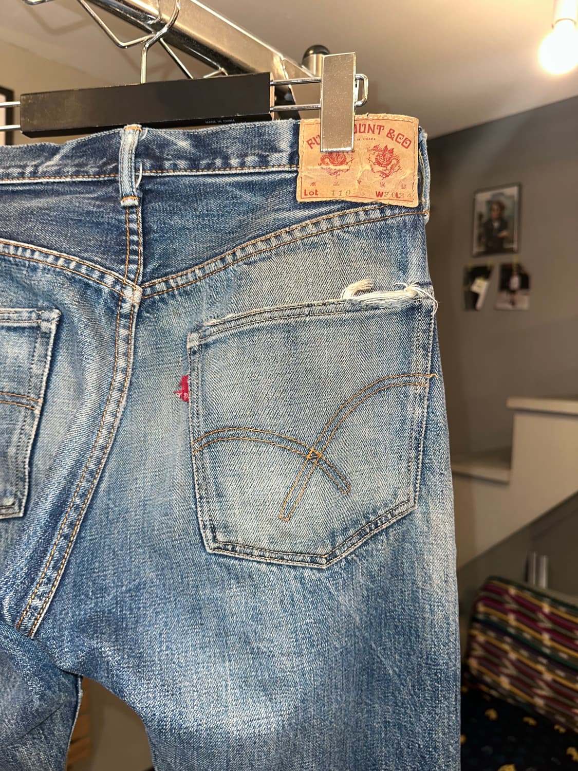 Full Count lot 110 Selvedge denim pants 상품이미지7